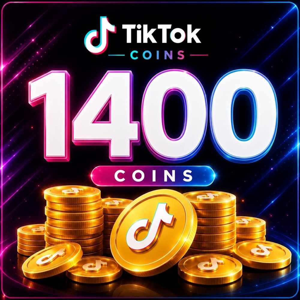 TikTok 1400 Coins recharge in Bangladesh