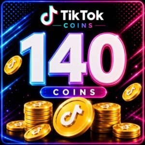 TikTok 140 Coins recharge in Bangladesh