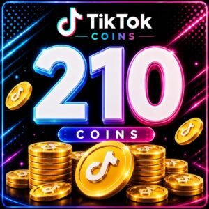 TikTok 210 Coins recharge in Bangladesh