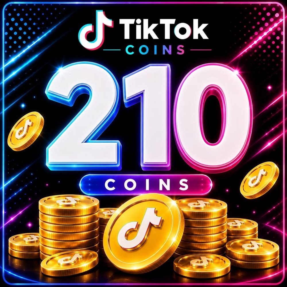 TikTok 210 Coins recharge in Bangladesh