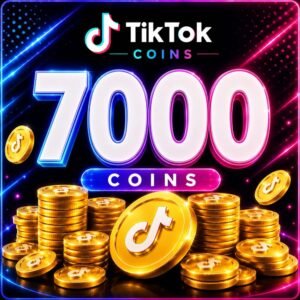 TikTok 7000 Coins recharge in Bangladesh